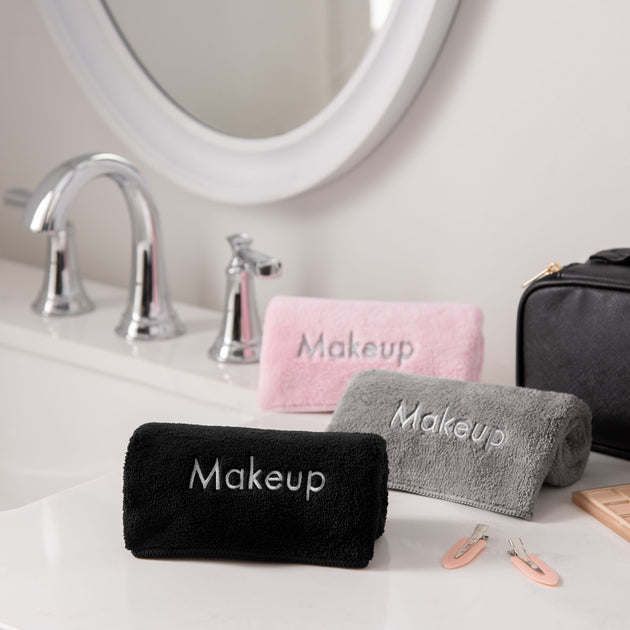 Black Makeup Towel Makeup Washcloth Beach House Gift Makeup Remover Towel  Wholesale Towel Rental Housewarming Gift Hostess Gift 