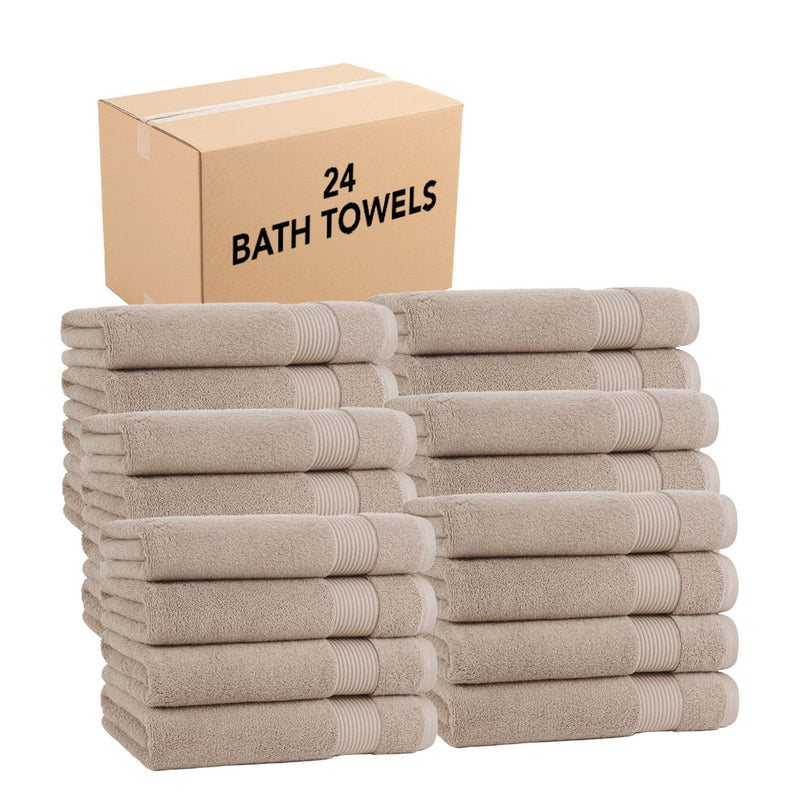 Arkwright Soft & Absorbent 100% Cotton Luxury Bath Towels (4 Pack or C