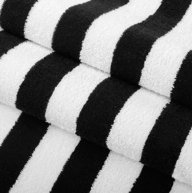 California Cabana Towels (Bulk Case of 24) - 30 x 70 - Striped Color Options - Cotton