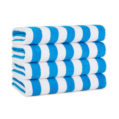 California Cabana Towels (Bulk Case of 24) - 30 x 70 - Striped Color Options - Cotton