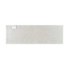 Host & Home Cotton Bath Rug, Stylish Textured Woven Design, Slip Resistant Backing, 5 Colors, 4 Size Options - 20x32, 24x36, 17x24, 20x60 Runner