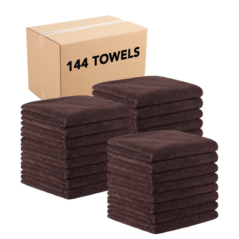 Case of 144 Bleach Safe Salon Towels, 16 x 27, Microfiber Bleach Resistant Towels - Color Options