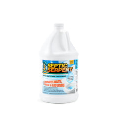 Septic Serpent™ Tank Treatment Fast-Acting Eco-Friendly Liquid Septic Tank Treatment Breaks Down Waste with High-Potency Enzymes & Beneficial Bacteria, All-Natural Protection for Septic Tanks