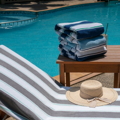 Cambridge Jumbo Pool Towel, 40 x 80 Luxury Hotel Towels