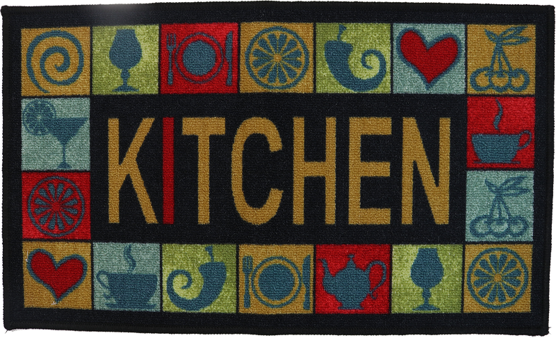Sloppy Chef Printed Kitchen Rug - 18 x 30 in - Kitchen Design