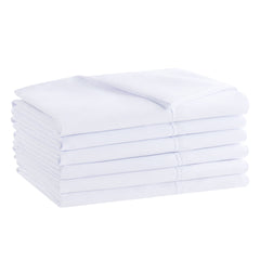 Host & Home Microfiber Pillowcases, White, Size Options, 12 pack or Case of 72