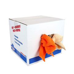 Colored Terry Towel Rags - Packaging Options - Bulk Rags for All-Purpose Cleaning