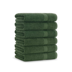True Color Ring-Spun Cotton Bath Towels, Ring Spun Cotton, 25x52 in., Six Colors, Buy a 6-Pack or a Case of 24