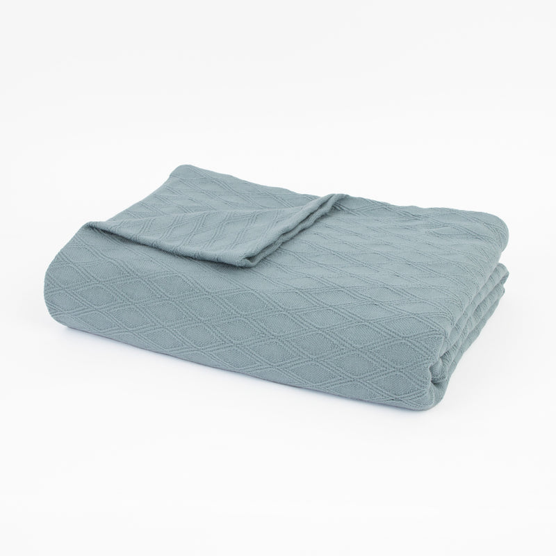 Aston and Arden Luxury Eucalyptus Cotton Bed Blankets, Soft, Bed Size and Color Options