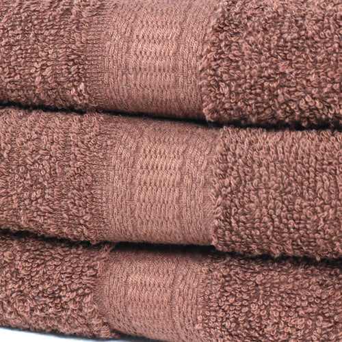 Ring Spun Cotton Bath Towels (6 Pack), 25x52, Color Options, Soft