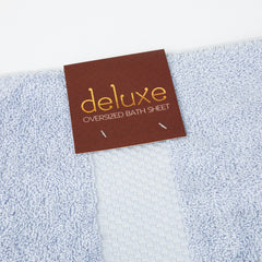 Deluxe Bath Sheets Assortment, Cotton Terry, 40x60in. & 34x68in., Assorted Colors, Buy a Case of 24 Bath Sheets
