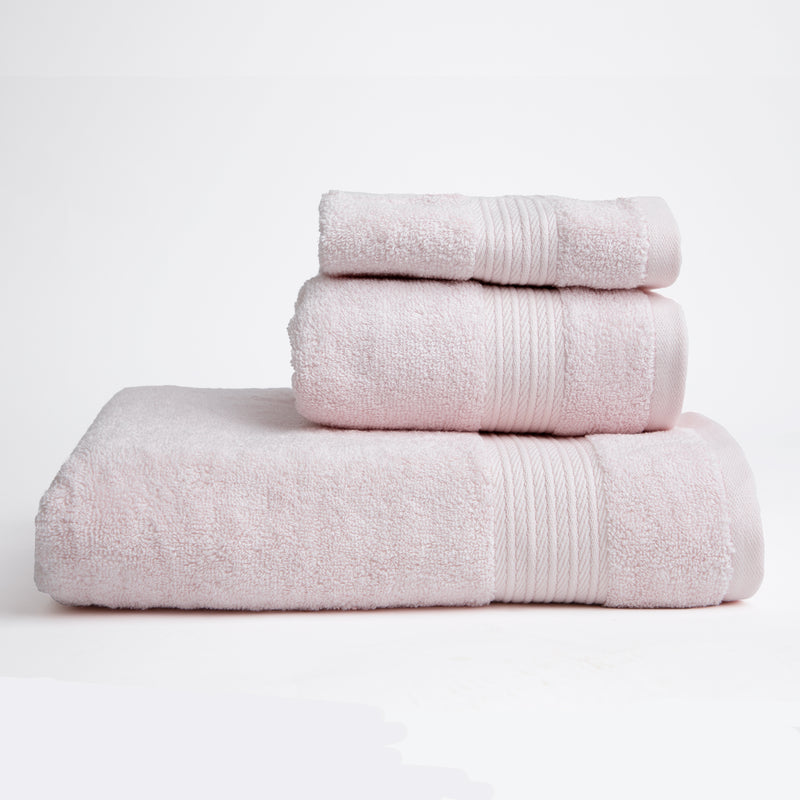 Cambridge Linen 3-Piece Towel Set (Case of 12 Sets), Washcloth, Hand Towel & Bath Towel, Ring Spun Cotton, Six Colors