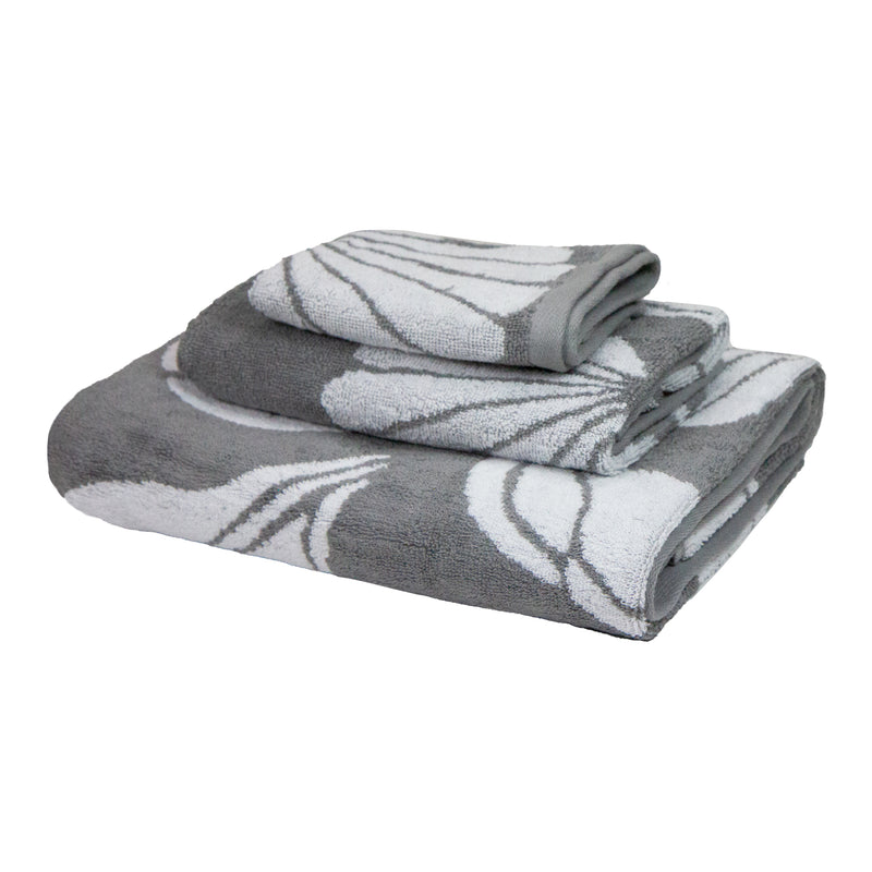 Coastal Three Piece Bath Towel Set, Washcloth, Hand Towel & Bath Towel, Cotton, Four Colors, Buy a 3-Pack or Buy a Case of 12 Sets
