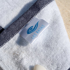 Case of 24 Las Rayas Striped Pool Towels - 30 x 60 - Horizontal Stripes - Color Options