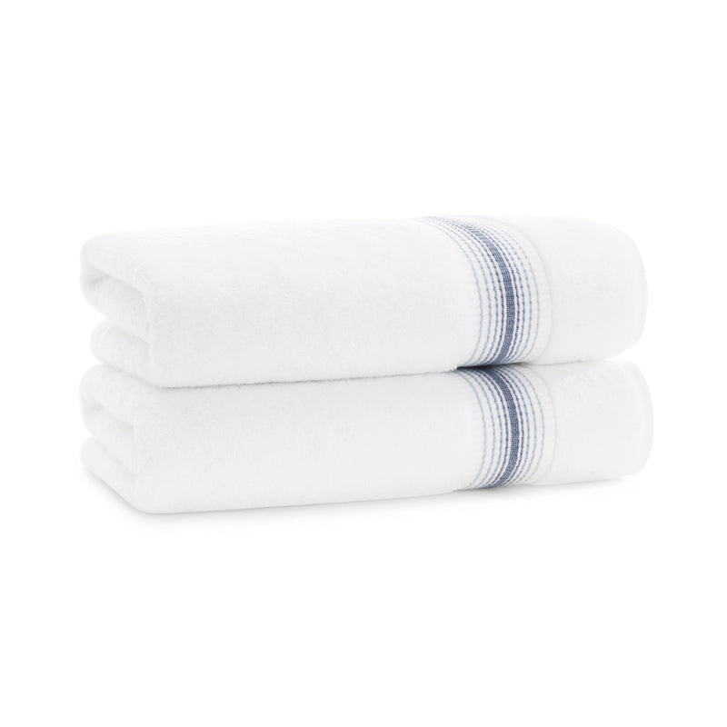 Luxury 100% Cotton Bath Towels - 6 Piece Set, Extra Soft & Fluffy, Hotel Bath  Towel Set - 2 Bathroom Towels, 2 Hand Towels & 2 Washcloths - White 