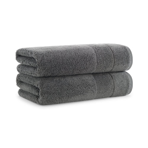 Aston & Arden Luxury Turkish Bath Towels, 2-Pack, 600 gsm, Extra Soft & Plush, 30x60, Solid Color options with Dobby, White