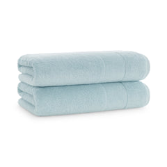 Aston & Arden Luxury Turkish Bath Towels, 2-Pack, 600 GSM, Extra Soft & Plush, 30x60, Solid Color Options with Dobby Border