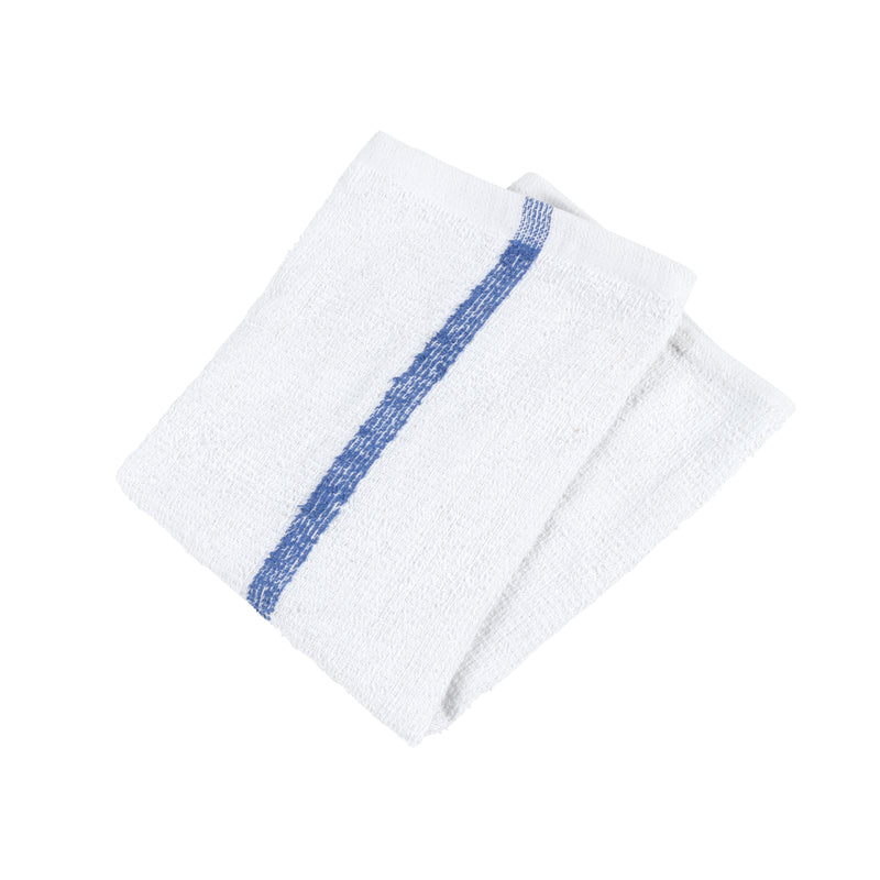100% Cotton White Bar Towels Bar Mop Towels - Pack of 12 Kitchen Towels, 16  X 19