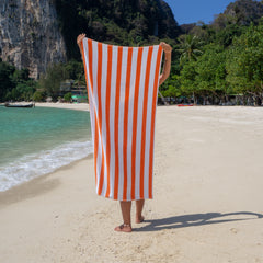Cali-Cabana Towels: 100% Cotton, 30 x 60, Striped Color Options, Bulk Discount Case of 32 (8 Packs of 4).