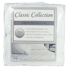 Classic Mattress Protector, Hypoallergenic, Deep 18” Fitted Skirt, Multiple Bed Sizes Available