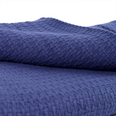Hotel Blankets (Case of 6), Cotton, Solids & Yarn-Dyed Assorted Stripes, Twin, Full-Queen & King Sizes, Trending Colors