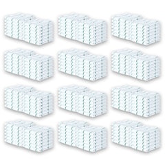 Bulk Case of 144 Cook’s Cotton Dishcloths, 12x12 in., Cotton, Windowpane Stripes on White, Buy a 12-Pack or a Bulk Case of 144