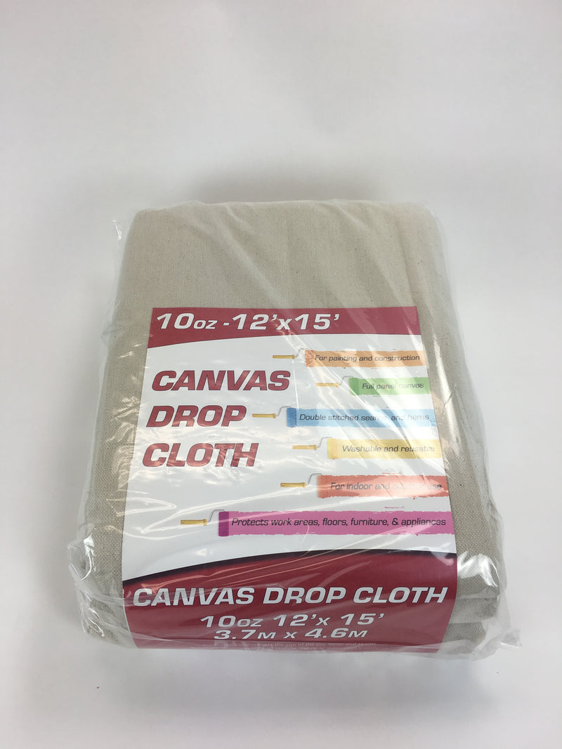 Canvas Dropcloth - Size and Weight Options - Multi-Purpose