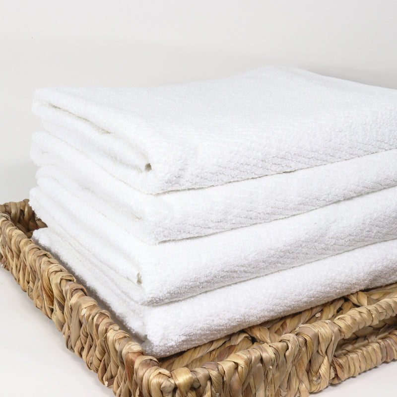 Fast Dry Zero-Twist 6-Piece Bath Towel Set, 2 Washcloths, 2 Hand Towels & 2 Bath Towels, Ring Spun Cotton, Color Options