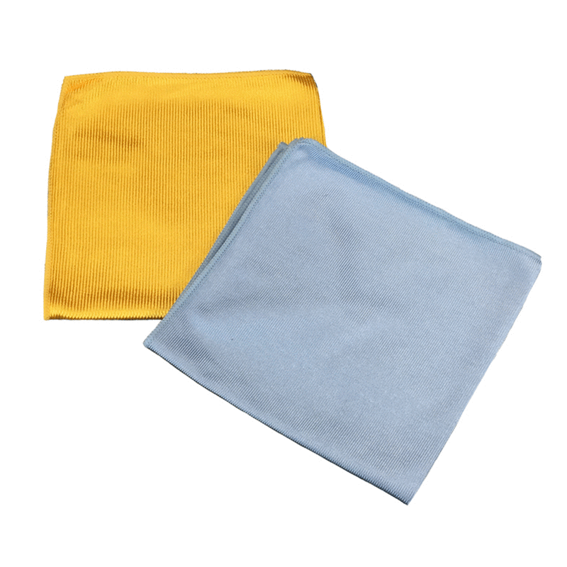 Shiny Glass Cleaning Cloths - 16 x 16 - Color Options - 270 GSM