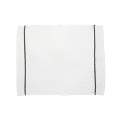 Ribbed Cotton Bar Mop Kitchen Towels, 16x19 in., White with Choice of Six Stripe Colors, Bulk Case of 216
