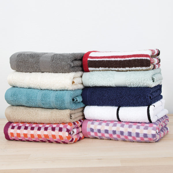 24X48 Wholesale Striped Bath Towels - Towel Super Center