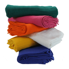 Huck Cleaning Towels: 16 x 26, Color Options, Cotton (Huck Weave)
