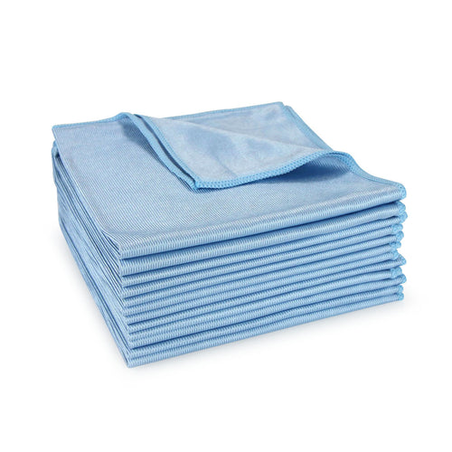 SilverSure Antimicrobial-Treated Cleaning Cloths - 12 Pack - 12 x 12, or Bulk Cases of 240 Cloths, Size: Case of 240, Blue