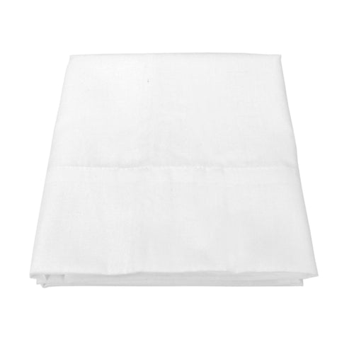 Arkwright Bulk Fitted Bed Sheets - Soft Poly/Cotton Sheet for Home - Twin  Size - (6 Pack) White 