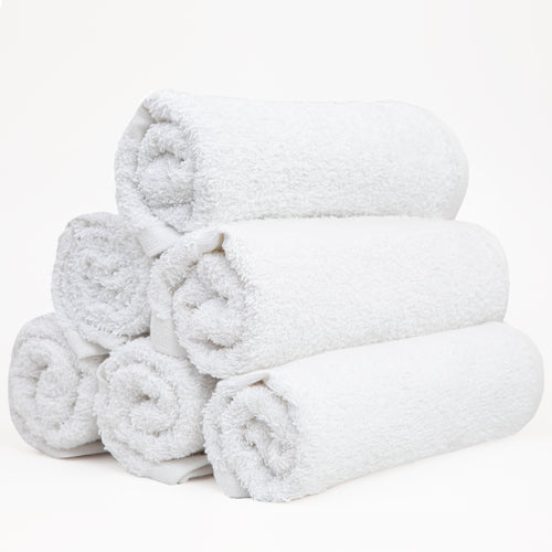 White hand towel bulk