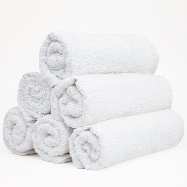 Aston & Arden White Turkish Luxury Hand Towels for Bathroom (600 GSM, 18x32  in., 4-Pack),, 1 unit - Harris Teeter