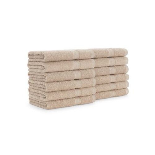 Ring Spun Cotton Bath Towels (6 Pack), 25x52, Color Options, Soft