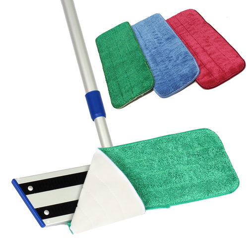 Color Coded Wet Mop Pad  Microfiber Wet Floor Cleaning Mops