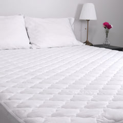 Max Cool Cooling Mattress Pad, Hypo-allergenic, Quilted Honeycomb Microfiber Top Layer, 18” Deep Fitted Skirt, Multiple Bed Sizes Available