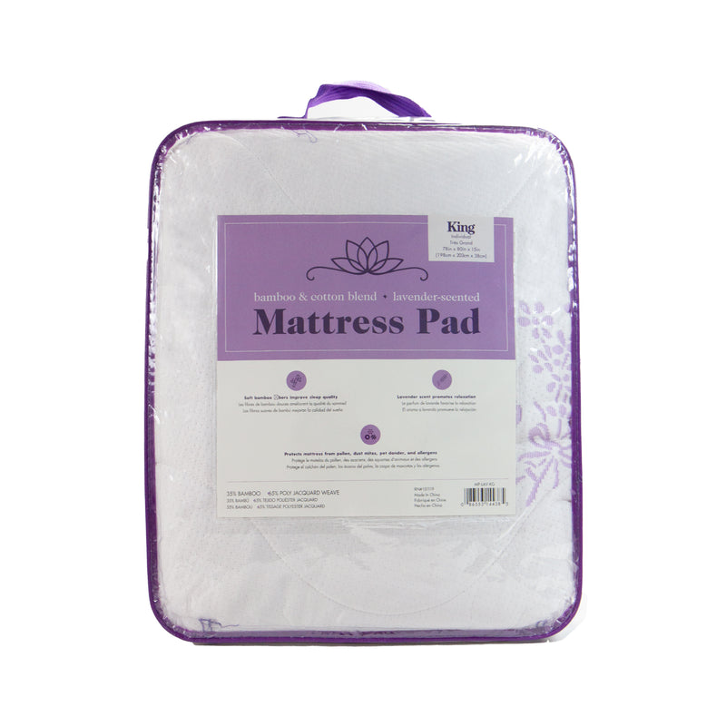 Bamboo Waterproof Mattress Protector Quilted Breathable Premium Mattress  Cover