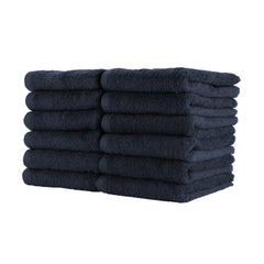 Bleach Safe Salon Towel Junior, Cotton, 16x27 in. (Bulk case of 180), Seven Colors