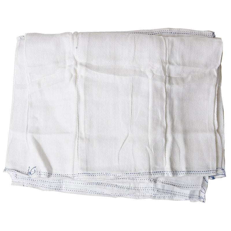 White Woven Diaper Cleaning Cloths, Package Size Options, 14x20 Wipers