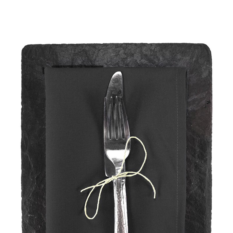 Mariposa Dinner Napkins, Soft Spun Polyester, 20x20 in., 11 Colors, Buy a 25-Pack or Buy a Bulk Case of 300