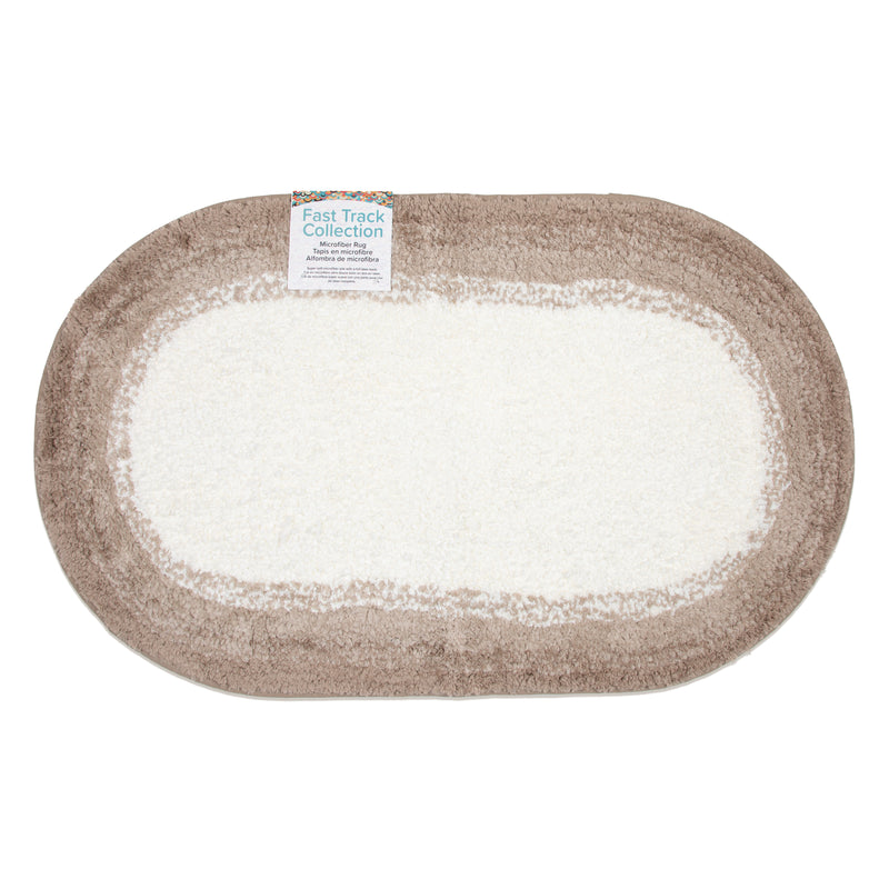 Fast Track Bath Rug Size Color Options Microfiber Material