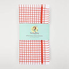 Classic Checkered Dishcloth 8-Pack, Cotton, Five Color Options, Size 13x13 in., Buy an 8-Pack or a Bulk Case of 384