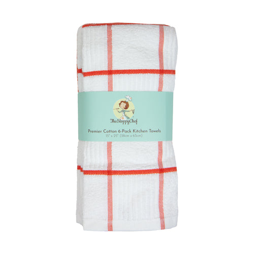 Kitchen Towels [12 Pack], 15 x 25 Inches, 100% Ring Spun Cotton