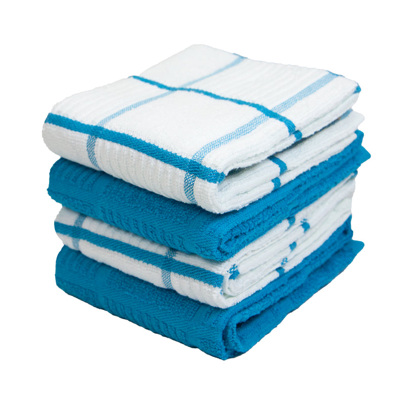 Arkwright Kitchen Towels (Bulk Case of 144), 15 x 25 in., 100% Cotton,  Solid White