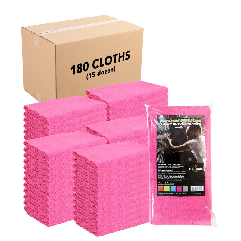 Smart Edge Microfiber Cleaning Cloths: 16 x 16, Color & Package Size Options