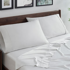 Aston and Arden Bamboo Rayon Sheet Set, Ultra Silky Luxury Sheets, Temperature Regulating, Breathable, Sustainably Sourced