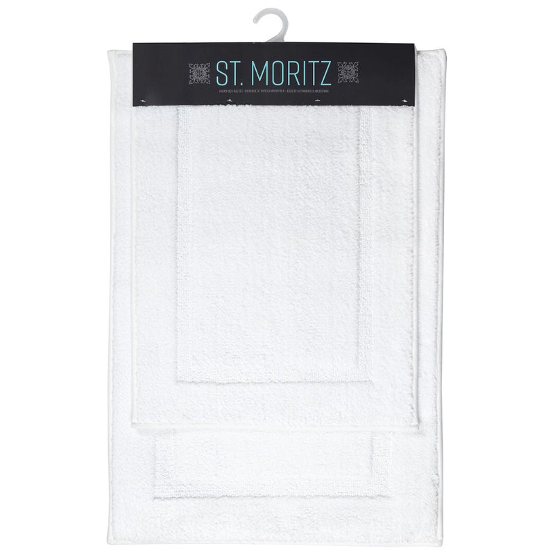 St. Mortiz 2-Piece Rug Set, 17X23 & 20X30, Solid Color Options